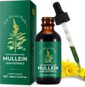 Mullein Drops for Lungs, Mullein Leaf Tincture Drops | 2 fl oz | Mullein Leaf 提取剂 for Lungs Detox and Respiral Lung 健康,支持呼吸,天然草药补充剂
