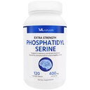 ML Naturals Phosphatidyl Serine 400 mg(高剂量) 120 蔬菜胶囊. 支持内存和大脑函数, 非 GMO, NSF 认证 & cGMP- Compliant