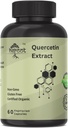 Quercetin Capsules Non-GMO,Gluten-Free,蔬菜支持 总体健康强能(60 Capsules)