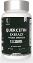 Quercetin Capsules Non-GMO, Gluten- Free, 蔬菜支持 总体健康强能(120 Capsules)