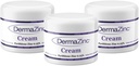 DermaZinc 治疗凝胶、锌凝胶用于皮肤、皮肤疾病救济凝胶用于Psoriasis、Dermatitis、Eczema和其他皮肤条件(3包)
