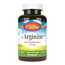 Carlson - L-Arginine, 675毫克,促进健康循环和心血管系统,90个胶囊