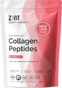Zint Collagen Peptides Powder (32 oz):Paleo-Friendly, Keto-Cerized, Grass-Fed 水解Collagen蛋白补充剂 - 不香,非转基因生物