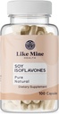 如Mine Soy Isoflavones(100 Capsules),纯净与自然,饮食补充,无填充器