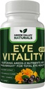 Green VALLEY NATURALS EY VATURALS EY Vituality Plus Supplement, 配有 Areds-2 营养剂, Maquibright, Marigold Flower, 维生素C & E, 锌, 铜, 60 Capsules (1)