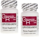 心血管研究 Lipotiamine B1 补充 240 片 - 维生素 B1 现在用 Alpha Lipoic酸 - 2 X 120 计数