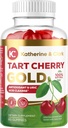 Katherine & Clark Tart Cherry Gold Montmorency Gummys - Tart Cherry 提取果实与Celery种子 - 推广健康铀酸水平支持联合救济 - Vegan在美国制造 - 60个计数