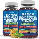 海莫斯古米、海莫斯、黑种子、Ashwagandha、Turmeric、Manuka Honey、ACV、Dandelion、Black Pepper、Burdock、Bladderwrack、Vegan - 120个伯爵