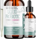 女性男性与孩子的液体抗生素 + Prebiotic + Ginger + Probiotic 用于消化健康 + Acidophilus Probiotic → 乳品自由 → Vegan → Non-GMO + Gluten Free + 30 服务