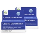 Terry自然临床Glutathione - 高吸收的抗氧化剂 - 配有L-Glutathione的饮食补充剂 - 支持细胞健康的Vegan补充剂 - 60个慢熔片(包2)