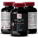 A-AKG, Nitric Oxide - Nitric Oxide 助推器 - 锻炼辅助器, 动力助推器, 增强强度器, 耐力混合器, Stamina 增量器, 性能助推器, 恢复公式, 肌肉焦点 1 瓶 60 标签