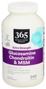 365 由全食品市场,Glucosamine Chondroitin X 强 MSM, 240平板