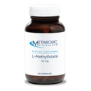 代谢维持 L-Methylfolate 10 mg - 支持健康的心智集 - 用于甲基化支持和生化反应的活性Folate - 高度生物可获性 - 90 services - 90 capsules