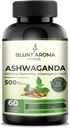 Ashwagandha Extract Capsule - 大力量5200mg的粉末. 混合姜根、曲霉素、阿尔卡内特根和黑辣椒-60卡普尔-两个月供应