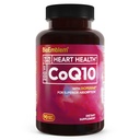 BioEmblem CoQ10 与 BioPerine - 200mg Softgels, 高吸收力 - Coenzyme Q10 用于能源生产的抗氧化剂,心脏健康 - 自然形态,Non-GMO CoQ10 补充剂 - 90
