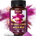 Piceid Resveratrol 补充剂和NAD+细胞再生器、超高纯度和生物可用性、支持心脏健康、血液流动、细胞能量生产和中子醇、红葡萄粉,45天供应-109