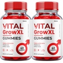 (2 Pack) Virtual Grow XL Gummys - 官方公式 - Vial Grow XL 高级强力公式,Virtual Grow XL Reviews, 总体健康支持1000mg 最大强力健康补编(120 Gummys)