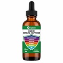 锌 奎西丁维生素C D3 液态免疫支持 有机Echinacea Elderberry,成人免疫防御滴补剂-维冈,非GMO,Gluten Free - 1 Fl Oz
