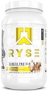 RYSE 加载蛋白粉 - 肉桂汤 - 25g Whei蛋白隔离剂 并集中使用先生纤维和MCTs - 低碳,低糖,消化友好 - 27 services / 2 lb Tub
