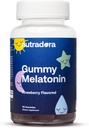梅拉图宁儿童 睡眠Gummys - 儿童和成人的睡眠Gummys 帮助规范睡眠,醒来循环,放松,增强睡眠卓越,草莓Flavor,美国制造,60 Gummys