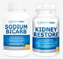 肾还原和钠 Bicarb 2 Pack Kiney Cleanse 天然补充 钠 Bicarate 缓冲酸 自然