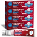 MED 荣耀氢丙酮(Hydrocortisone) Cream 1% OTC 散装包 4 X 1 OZ 抗痒膏 用于Rash, Eczema, Bug Bites