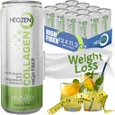 NEROZEN Collagen Sparkling Drinking with Diterary Fiber - 平衡营养物促进健康 - 无糖 - Keto-Friendly - No Gluten - 无咖啡因 - 11.2 fl oz (12 Pack)