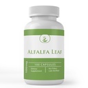 纯原始成份 Alfalfa Leaf, (100 Capsules) 永远纯, 无添加剂或填充器, 实验室验证