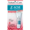 大自然的Cure 2 部分 女性的Acne治疗 60片 1 oz cream (Pack of 7)
