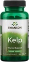 Swanson Premium Brand Kelp - 支持甲状腺健康的天然碘源 - 矿物补充 w/碘源 标准化0.4% - (每块250片,225毫克)