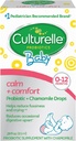 Kultelle Baby calm + Comfort Probiotics + 香蜜酒滴 + 帮助减少偶然的婴儿消化症,0.29 f.oz. 滴数