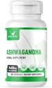 Ashwagandha w/ Black Pepper 提取器 - 1400mg (100 Caps) - 3rd Party Tested & Filler-free - Vegan (英语).