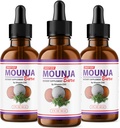 (3 Pack) Mounja 燃烧滴 - 官方公式 - Mounja 燃烧 饮食补充剂 Drops, Mounja 液体滴 - 最大强度总体健康支持公式 Mouja Burn Mounja 燃烧高级(3瓶)