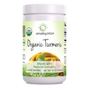 (原始内容存档于2019-09-21) (英语). Amazing India USDA Certifical Ordemic Turmeric Powder 16 Oz (1 Lb) Supplement QQ Non-GMO QQ Gluten Free QQ) 美国制造.