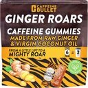 Ginger Roars - Cafeine Ginger Chews - 12 Cafeine Candies Each 33mg Cafeine 配有美味的天然蜂蜜Ginger Flavour & Fiery提示. 以工厂为基础的能源射击,一种用于成人的维根健康小吃.