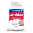 Enzymedica, Candidase, Gentle清洁支持的消化酶, Gut健康与消化, 42 Counter