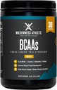 Wilderness Athlete - BCAAs - 分支链氨酸粉 - 男女基本氨酸补充剂 - 最佳氨酸复合剂(菠萝)的BCAA补充剂