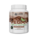 核心营养素 Vegan Gourmet Planet 蛋白质混合剂 与 Vegan BCAAs | 乳糖, 豆, 糖, & Gluten Free | 21g Pea蛋白 | 2 磅 (Chocolate Brownie Batter)