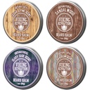 维京革命 4 Beard Balm Variety Pack (每个1oz) - 桑达尔伍德,松树和雪松, Bay Rum, Clary Sage - 样式,加固和柔软的胡子和胡子 - 男子蜡