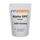 Alpha-GPC 粉末500格拉姆,非GMO Alpha GPC 补充 Choline 粉末, Vegan,第三方测试,预研,记忆和焦点,与Scoop