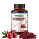 FineLand Cranberry 提取出每卡普苏尔30 000mg的强度——用于UTI支持的高概率Cranberry药丸——100 Vegan Capsules,百日供应,非GMO,美国制造