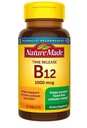 Nature Made Vitamin B12 1000 mcg, 能源代谢支持的饮食补充, 时间释放, 75平板电脑,.