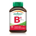 Jamieson 维生素B6(rid) 100毫克,100个标签