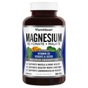 FarmHaven Magnesium Glycnate & Malate Complex w/Vitamin D3, 百分百切除麦斯吸附剂,植物学 — Bone Health, Nerves, Muscles, 180 Capsules, 90天
