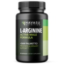 L-Arginine 500mg和Saw Palmetto 500mg -- -- 男子硝基氧化物和前列腺健康补充剂 -- -- 60个计数 -- -- 耐力和尿道切克功能支持 -- -- 1个月供应 -- -- Vegan,非GMO Capsules