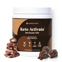 暗巧克力 外源性 Ketones 饮料:纯 Keto 摇摆粉 巧克力 Ketones QQ Jumpstart Ketosis & Boost Energy 由 Konscious Ketones 自然 Keto 补充