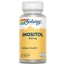 SOLARAY Inositol 500 mg Capsules 帮助支持健康大脑、心血管、神经系统功能和Mood → Non-GMO、Vegan → 100 Veg Caps
