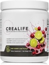 德国微营养化Creatine + USA Tart Cherry + 维生素B6 - 女性和男性工作前和工作后补充剂,Tart Cherry Lime Flavor, 身体和大脑的咖啡因无营养