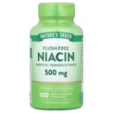 大自然的真理 Flush Free Niacin 500 mg 100 Caps, 100 Counters