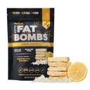 MariGold Keto Fat Bombs - Lemon Coconut - 低碳化物,Collagen Rich,草饲料Ghee,有机可可奶油,Gluten-Free,非GMO(1袋,5架)